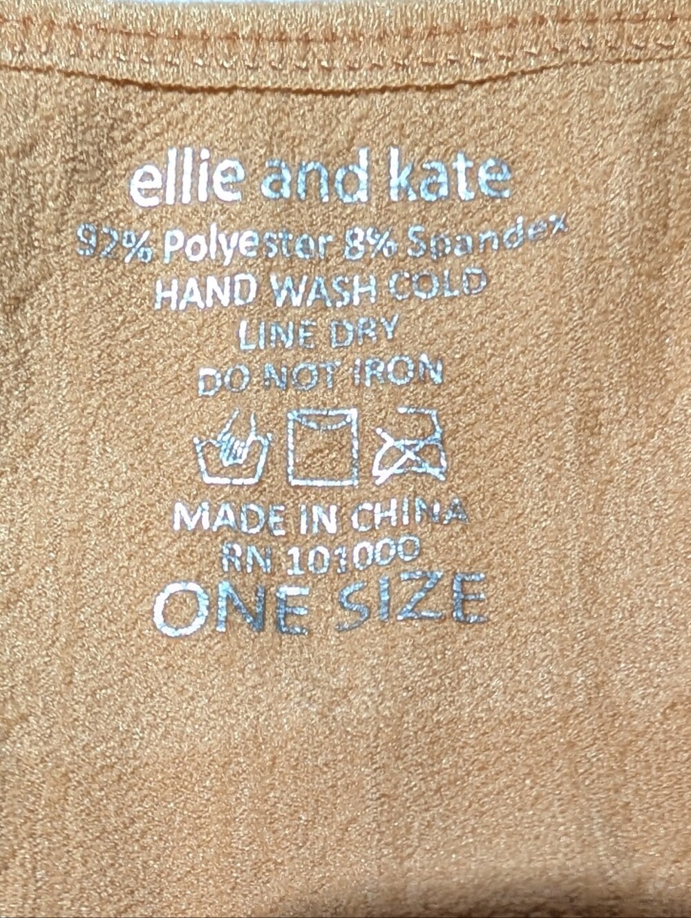 Spaghetti Strap Midi Dress in Camel By Elle & Kate NWT One Size - Picture 6 of 6